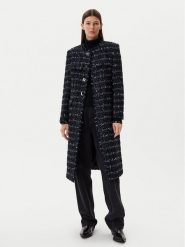 Karl Lagerfeld Jeans Płaszcz przejściowy A1W15022 Granatowy Regular Fit. Niebieskie płaszcze Karl Lagerfeld Jeans, bez wzorów, z jeansu, bez kaptura. Za 1,099.00 zł.