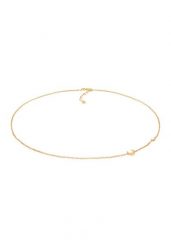 Elli Damski Filigran Basic Minimal z kamieniem księżycowym w srebrze próby 925 Sterling Silver Naszyjniki 1 ct. Szare naszyjniki Elli, z materiału, z kamieniem księżycowym, srebrne. Za 293.99 zł.