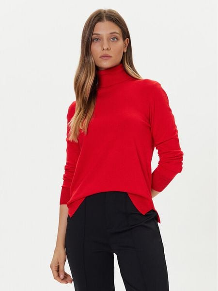 Gaudi Golf 521BD53018 Czerwony Regular Fit. Czerwone swetry Gaudi, l, bez wzorów, z wiskozy, bez ramiączek. Za 209.99 zł.