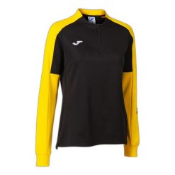 Bluza do piłki nożnej damska Joma Eco Championship. Czarne bluzy Joma, s, bez wzorów, z materiału, bez ramiączek, bez kaptura. Za 163.50 zł.