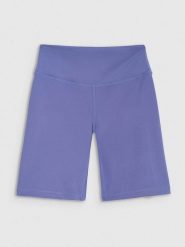 4F Szorty sportowe w kolorze niebieskim rozmiar: L. Niebieskie szorty sportowe 4f, bez wzorów, z materiału, outdoorowe. Za 73.95 zł.