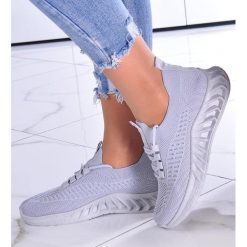 Pantofelek24 Wsuwane szare buty sportowe /F10-3 11869 T391/ 36. Szare buty sportowe lifestyle Pantofelek24, bez wzorów, bez zapięcia. Za 69.90 zł.