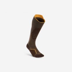 Skarpety Stat 900 merino długie. Skarpetki SOLOGNAC, bez wzorów, z wełny. Za 69.99 zł.