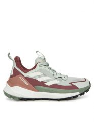 Adidas Trekkingi Terrex Free Hiker 2.0 Low IH3745 Zielony. Zielone buty trekkingowe adidas, z materiału, bez zapięcia. Za 469.99 zł.