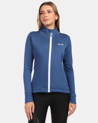 Damska bluza polarowa Kilpi SIREN-W. Niebieskie bluzy bez kaptura Kilpi, bez wzorów, z materiału, bez kaptura, narciarskie. Za 267.13 zł.