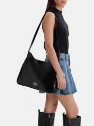 G-Star Raw Torebka C-LDA8480 Czarny. Czarne torebki klasyczne G-Star Raw, bez wzorów, z materiału, retro, bez dodatków. Za 179.99 zł.