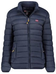 Geographical Norway Kurtka pikowana "Atikolor" w kolorze granatowym rozmiar: L. Niebieskie kurtki Geographical Norway, l, bez wzorów, bez kaptura. Za 113.99 zł.