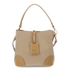 Brązowy Kuferek Big Star Modna Torebka Damska. Brązowe torebki klasyczne BIG STAR, bez wzorów, z materiału, eleganckie, bez dodatków. Za 179.99 zł.