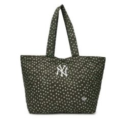 Torebka New Era. Zielone shopper bag New Era, bez wzorów, bez dodatków. Za 149.99 zł.