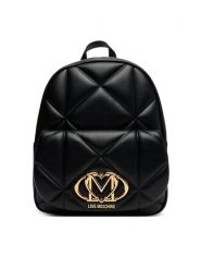 LOVE MOSCHINO Plecak JC4037PP1NLC0000 Czarny. Czarne plecaki Love Moschino, bez wzorów, ze skóry, bez dodatków. Za 669.99 zł.