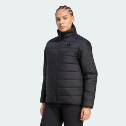 Kurtka ocieplana Terrex Multi Essentials. Czarne kurtki adidas, m, bez wzorów, z materiału, klasyczne, bez kaptura. Za 399.00 zł.