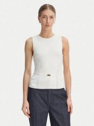 Marciano Guess Sweter G6GR23 Z0760 Kremowy Regular Fit. Białe swetry Marciano Guess, xs, z aplikacjami, z syntetyku, bez ramiączek. Za 386.99 zł.