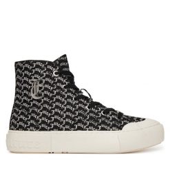 Trampki Juicy Couture. Czarne trampki Juicy Couture, bez wzorów, bez zapięcia. Za 199.99 zł.