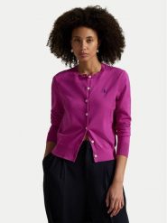 Polo Ralph Lauren Kardigan 211971871010 Fioletowy Slim Fit. Fioletowe swetry Polo Ralph Lauren, xxs, bez wzorów, z bawełny, bez ramiączek. Za 699.99 zł.