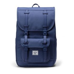 Plecak Herschel. Niebieskie plecaki Herschel, bez wzorów, bez dodatków. Za 289.99 zł.