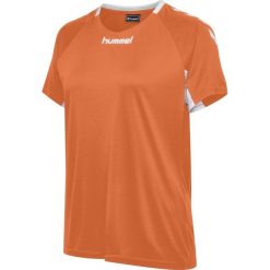 Koszulka sportowa z krótkim rękawem damska Hummel Core Team Jersey Woman S/S. Czerwone t-shirty sportowe Hummel, s, bez wzorów, z jersey, bez ramiączek, do piłki nożnej. Za 37.00 zł.