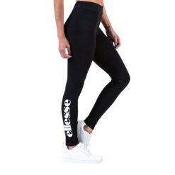 Legginsy sportowe damskie Ellesse Solos. Czarne legginsy Ellesse, bez wzorów, z bawełny, sportowe, długie. Za 79.34 zł.