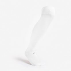 Skarpety piłkarskie Kipsta Essential Club. Białe skarpetki KIPSTA, bez wzorów, z elastanu. Za 14.99 zł.