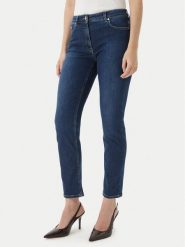 Luisa Spagnoli Jeansy Alicudi 542850 Granatowy Skinny Fit. Niebieskie jeansy Luisa Spagnoli, bez wzorów, z bawełny. Za 855.99 zł.
