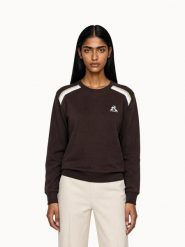 Bluza damska Le Coq Sportif Heritage. Brązowe bluzy Le Coq Sportif, l, bez wzorów, z materiału, bez kaptura, trekkingowe. Za 307.50 zł.
