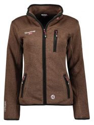 Geographical Norway Kurtka polarowa w kolorze brązowym rozmiar: S. Brązowe kurtki Geographical Norway, s, bez wzorów, z polaru, bez kaptura. Za 139.20 zł.