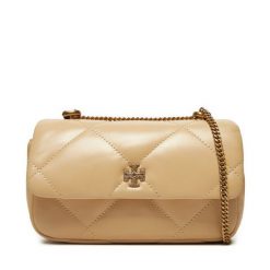 Torebka Tory Burch. Brązowe kopertówki Tory Burch, bez wzorów, bez dodatków. Za 1,469.00 zł.