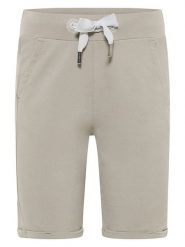 ELBSAND Szorty dresowe "Brinjana" w kolorze beżowym rozmiar: M. Brązowe szorty sportowe ELBSAND, bez wzorów, z dresówki. Za 135.81 zł.