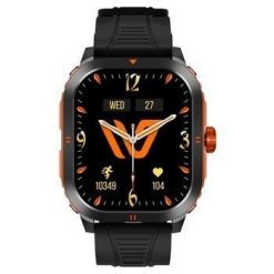 Smartwatch Weofly Pioneer pomarańczowy. Brązowe smartbandy WEOFLY. Za 171.99 zł.