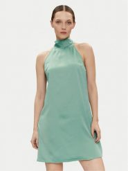 YAS Sukienka koktajlowa Dottea 26032326 Zielony Slim Fit. Zielone sukienki YAS, m, bez wzorów, z syntetyku, wizytowe, bez kołnierzyka, bez ramiączek. Za 159.99 zł.