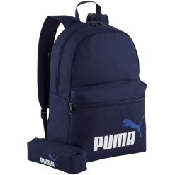 Plecak Puma Phase. Niebieskie plecaki Puma, bez wzorów, bez dodatków. Za 99.00 zł.