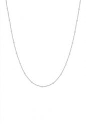 Elli Damski łańcuszek kulka Basic Classic delikatne srebro 925 Sterling Silver 80988 Naszyjniki 1 ct. Szare łańcuszki Elli, z materiału, srebrne. Za 293.99 zł.