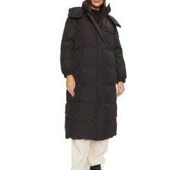 Kurtka GEOX LARYSSE Czarny. Czarne kurtki Geox, bez wzorów, z tkaniny, bez kaptura. Za 1,155.99 zł.