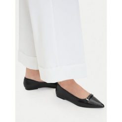 Baleriny Lasocki. Czarne baleriny Lasocki, bez wzorów, bez obcasa, bez zapięcia. Za 199.99 zł.