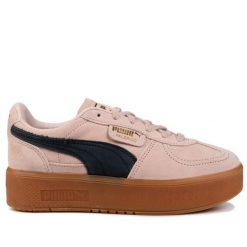 Buty damskie sportowe trampki Puma PALERMO ELEVATA. Brązowe trampki Puma, bez wzorów, z gumy, eleganckie, bez zapięcia. Za 324.35 zł.