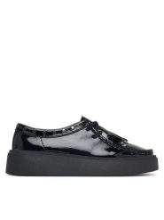 Clarks Półbuty Torview W 26327997 Czarny. Czarne półbuty wsuwane Clarks, bez wzorów, z lakierowanej skóry, bez obcasa, na płaskiej podeszwie. Za 569.99 zł.