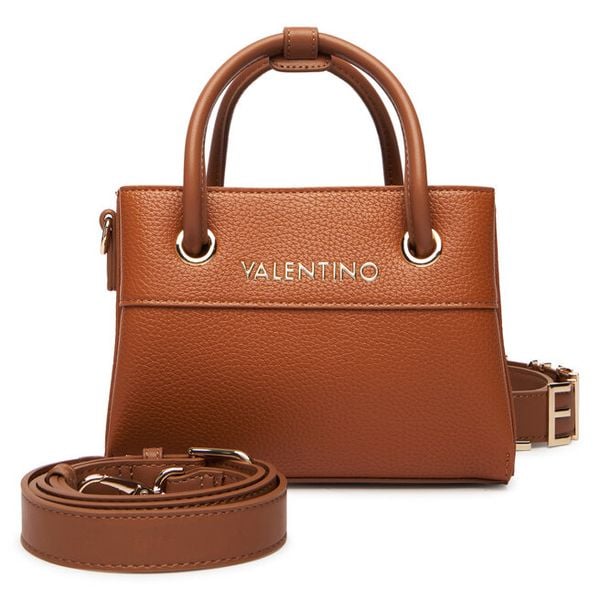 Torebka Valentino. Brązowe torebki klasyczne Valentino, bez wzorów, klasyczne, bez dodatków. Za 659.99 zł.