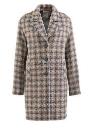 Fuchs Schmitt Płaszcz przejściowy w kolorze niebiesko-beżowym rozmiar: 42. Brązowe płaszcze Fuchs Schmitt, bez wzorów, bez kaptura. Za 347.99 zł.