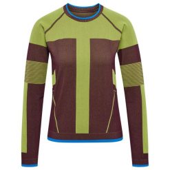 T-shirt damski z długim rękawem bezszwowy Hummel. Czarne t-shirty sportowe Hummel, s, bez wzorów, z elastanu, bez ramiączek, na fitness i siłownię. Za 192.20 zł.