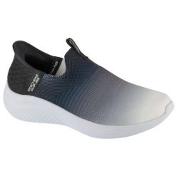 Buty sportowe Sneakersy damskie, Slip-Ins Ultra Flex 3.0 - Beauty Blend. Czarne buty sportowe lifestyle Skechers, bez wzorów, sportowe, bez zapięcia, skechers sport. Za 339.99 zł.