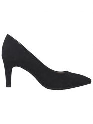 S. Oliver Czółenka w kolorze czarnym rozmiar: 40. Czarne czółenka S.Oliver, bez wzorów, klasyczne, bez obcasa, na szpilce, bez zapięcia. Za 61.17 zł.