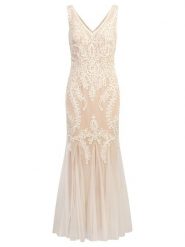 APART Sukienka w kolorze białym rozmiar: 38. Białe sukienki Apart, bez wzorów, bez kołnierzyka, bez ramiączek, maxi. Za 345.36 zł.