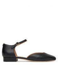 LAUREN RALPH LAUREN Półbuty Emelie 802961793001 Czarny. Czarne półbuty wsuwane Lauren Ralph Lauren, bez wzorów, ze skóry, bez obcasa, na płaskiej podeszwie. Za 429.99 zł.