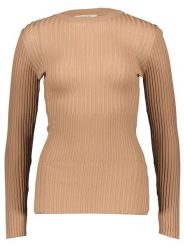 Herrlicher Sweter w kolorze beżowym rozmiar: XL. Brązowe swetry Herrlicher, xl, bez wzorów, prążkowane, bez ramiączek. Za 70.24 zł.