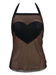 Marlies Dekkers Top w kolorze jasnobrązowym rozmiar: S/M. Brązowe topy Marlies Dekkers, m, bez wzorów, bez kołnierzyka, bez ramiączek. Za 121.99 zł.