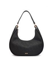 DKNY Torebka R44CFI48 Czarny. Czarne torebki klasyczne DKNY, bez wzorów, ze skóry, bez dodatków. Za 509.99 zł.