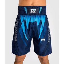 Szorty Box Venum x Top Range. Niebieskie szorty VENUM, bez wzorów, sportowe. Za 315.59 zł.