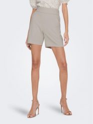 JDY Szorty materiałowe Louisville 15289586 Szary Loose Fit. Szare szorty JDY, bez wzorów, z materiału. Za 69.99 zł.