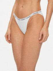 Calvin Klein Underwear Figi klasyczne 000QD5215E Biały. Białe figi Calvin Klein Underwear, bez wzorów, z bawełny. Za 49.99 zł.