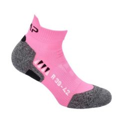 Skarpetki CMP Skinlife. Czerwone skarpetki CMP, bez wzorów, z materiału. Za 43.99 zł.