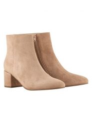 Högl Skórzane botki "Daydream" w kolorze beżowym rozmiar: 37. Brązowe botki Högl, bez wzorów, eleganckie, bez obcasa, bez zapięcia. Za 324.95 zł.